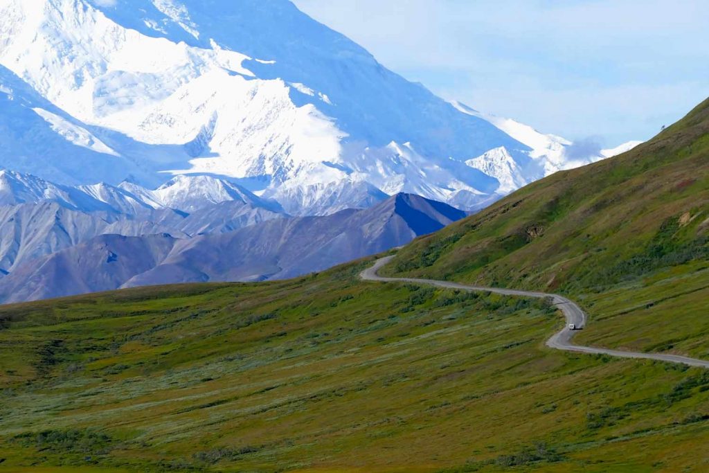 Off-the-beaten-path in the wilderness of Alaska.