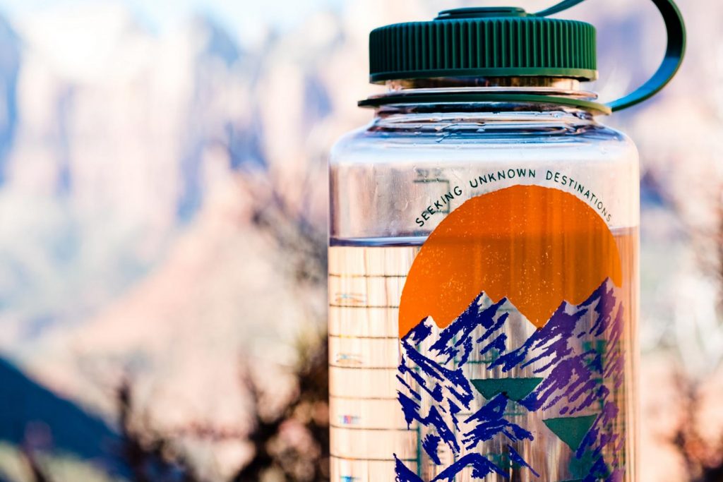 Water is a packing essential for outdoor adventures.