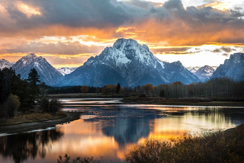 An iconic summer road trip in the US is to the Grand Teton National Park.