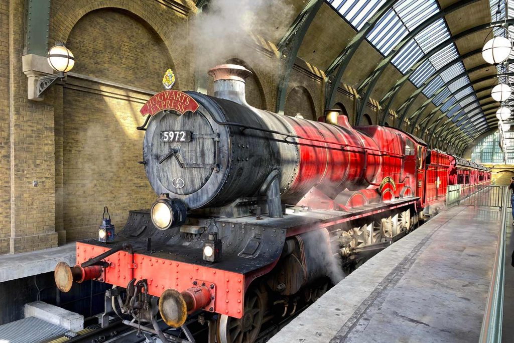 The Jacobite Steam Train is the real-life Hogwarts Express and it winds its way through the Scottish Highlands.